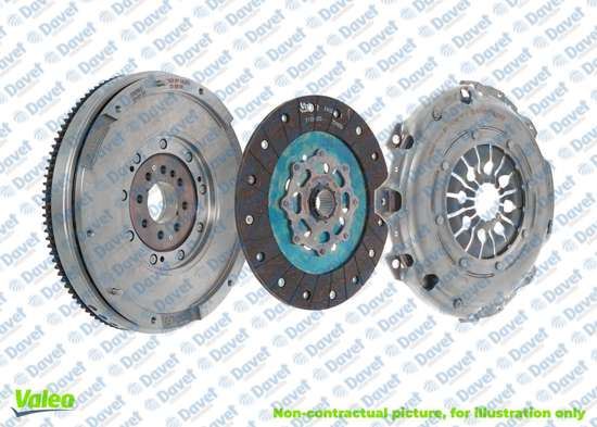 VALEO 836055 Volant + Debriyaj Seti Komple Z19dt Opel Vectra C Astra H Zafira B  ####